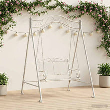Swing Frame Antiek wit 113 x 121,5 x 168 cm Staal