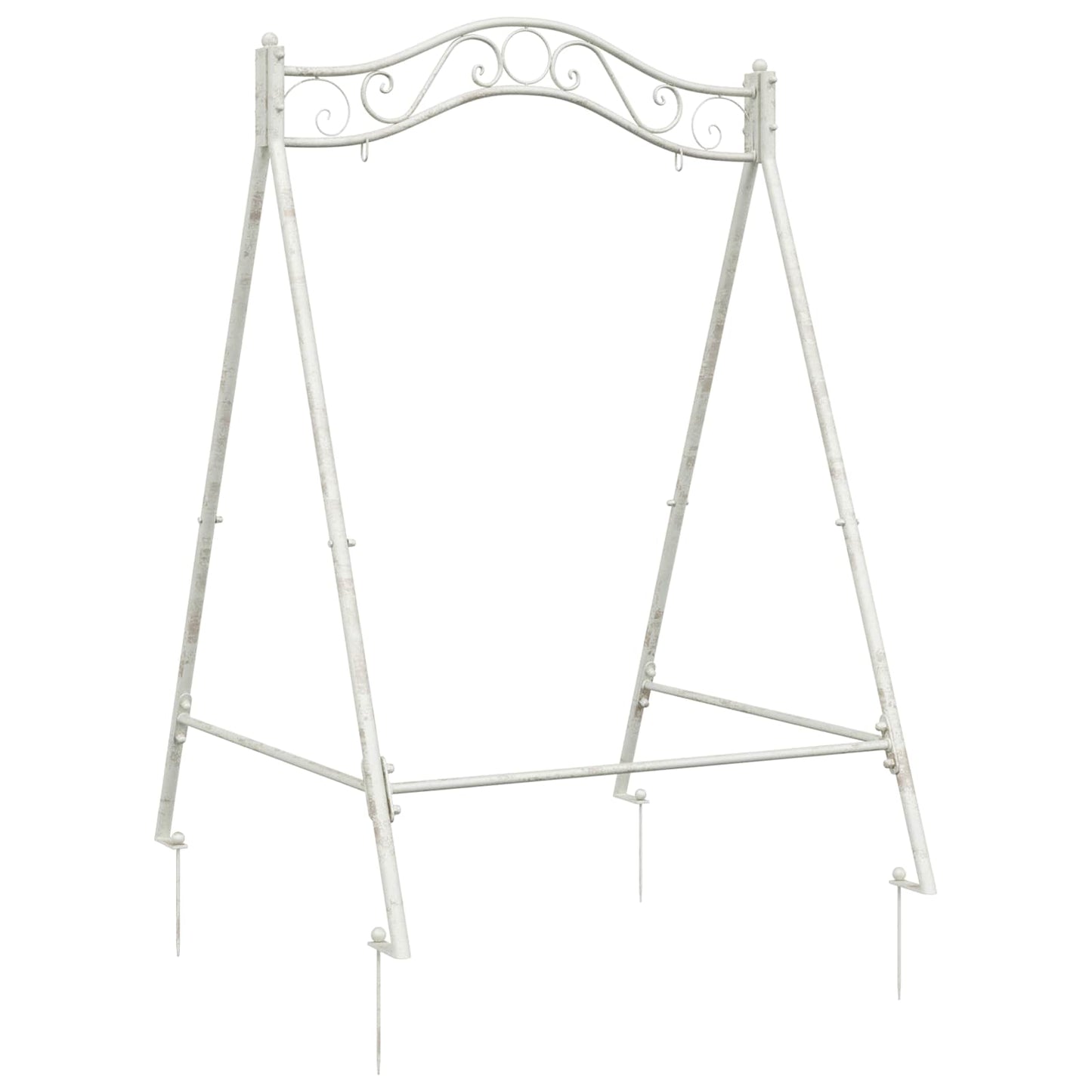 Swing Frame Antiek wit 113 x 121,5 x 168 cm Staal