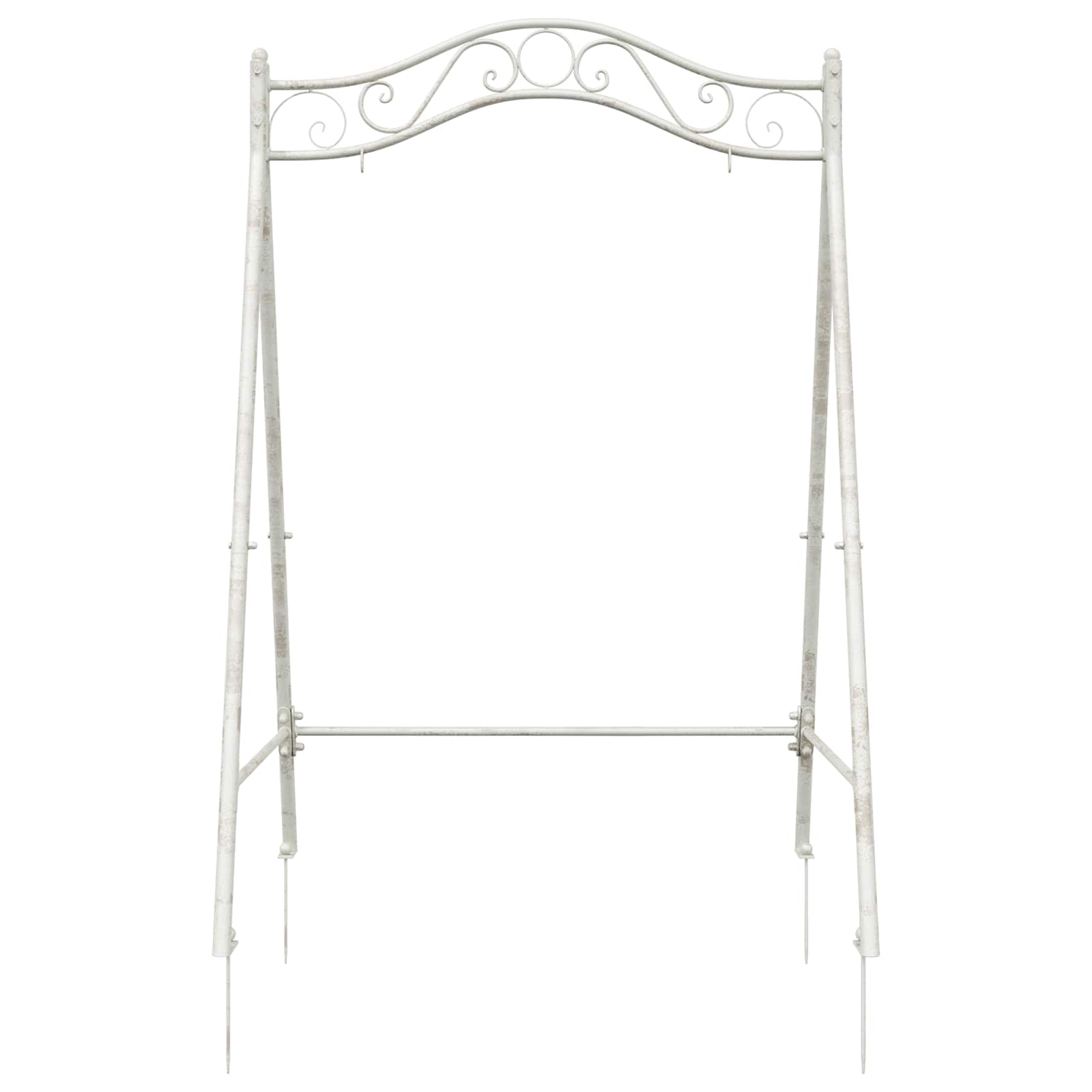 Swing Frame Antiek wit 113 x 121,5 x 168 cm Staal