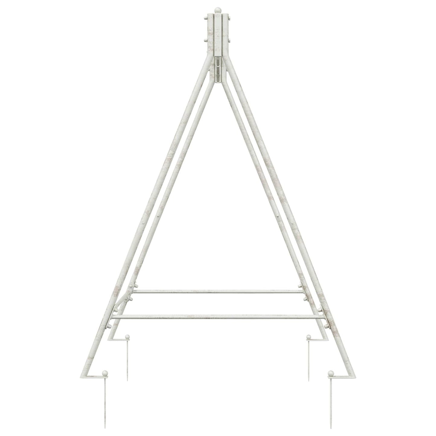 Swing Frame Antiek wit 113 x 121,5 x 168 cm Staal