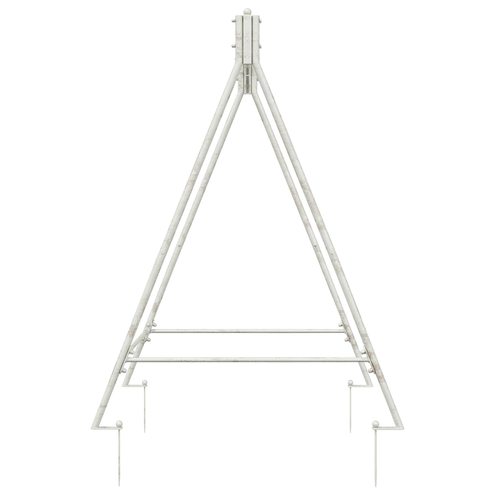 Swing Frame Antiek wit 113 x 121,5 x 168 cm Staal