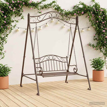 Swing Frame Antiek Bruin 113 x 121,5 x 168 cm Staal