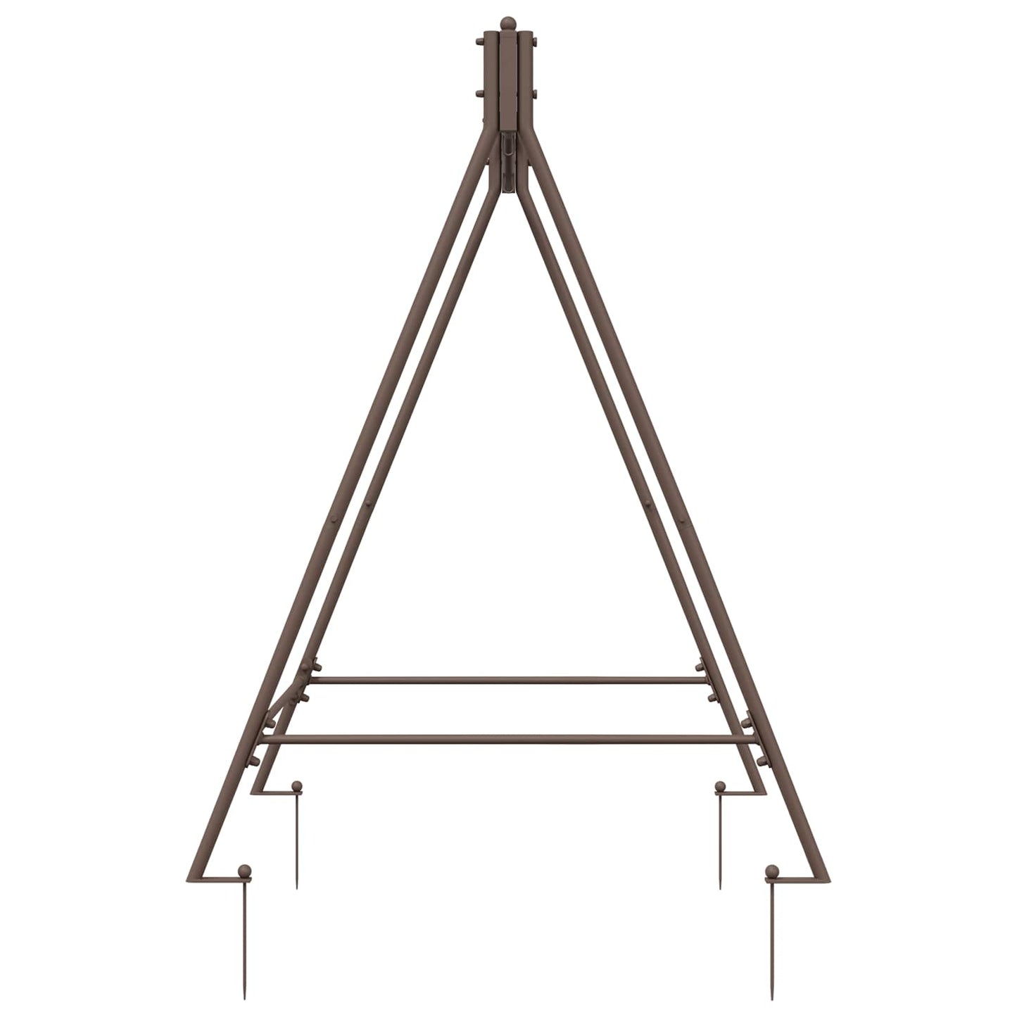 Swing Frame Antiek Bruin 113 x 121,5 x 168 cm Staal