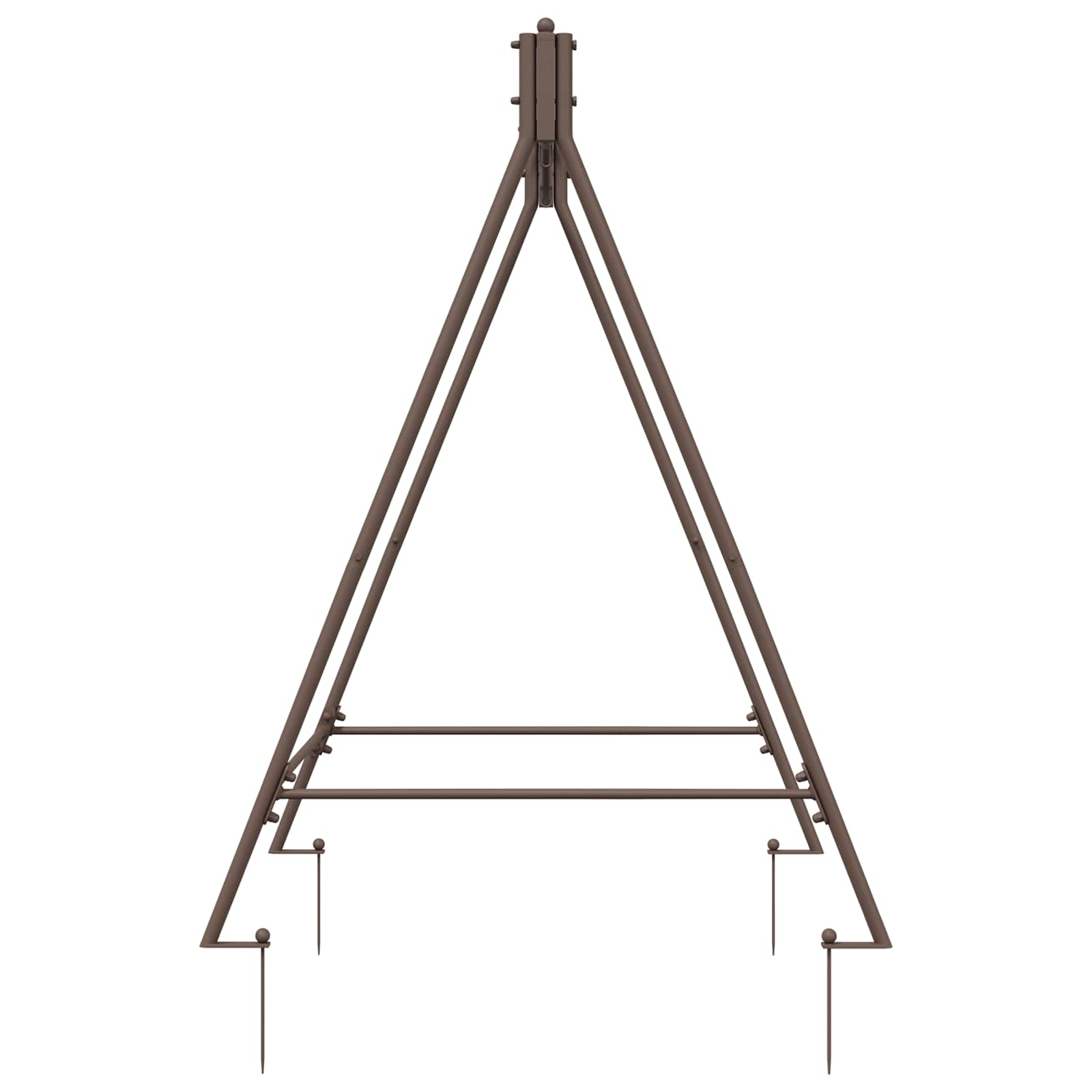 Swing Frame Antiek Bruin 113 x 121,5 x 168 cm Staal