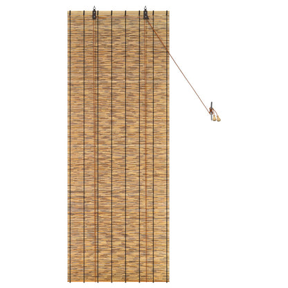 Rolgordijn Bruin 60 x 160 cm Riet