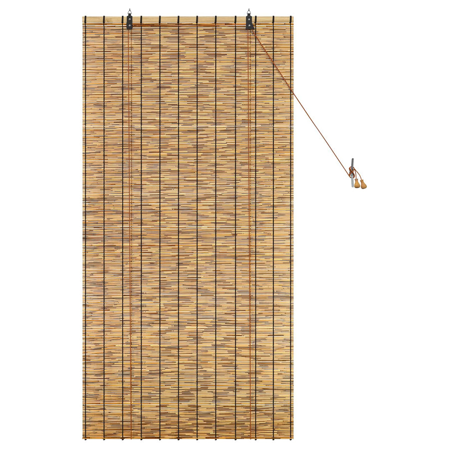 Rolgordijn Bruin 80 x 160 cm Riet