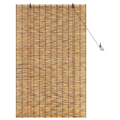 Rolgordijn Bruin 100 x 160 cm Riet
