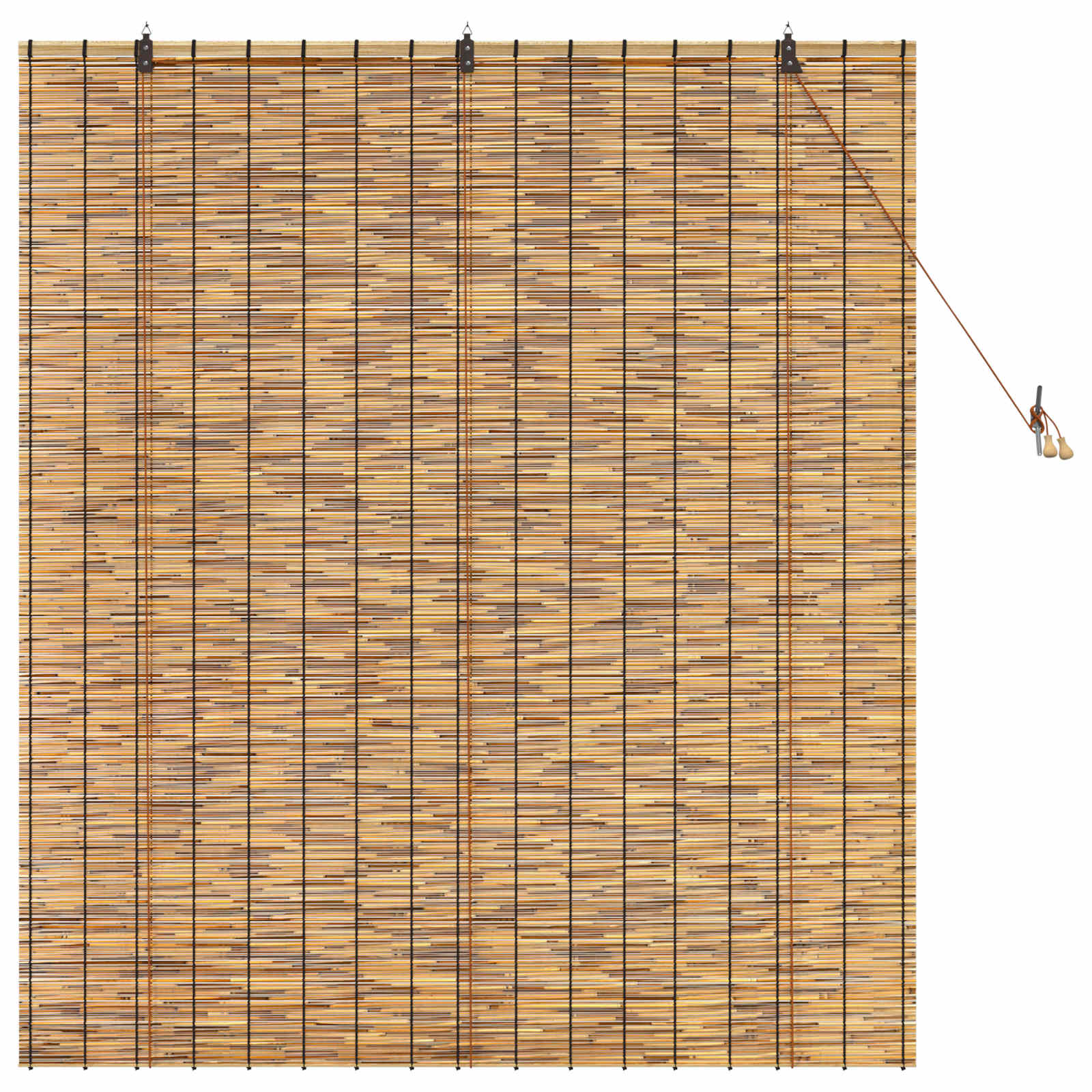 Rolgordijn Bruin 140 x 160 cm Riet