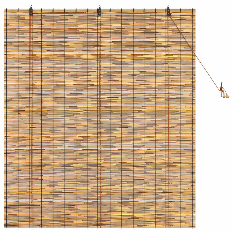 Rolgordijn Bruin 140 x 160 cm Riet