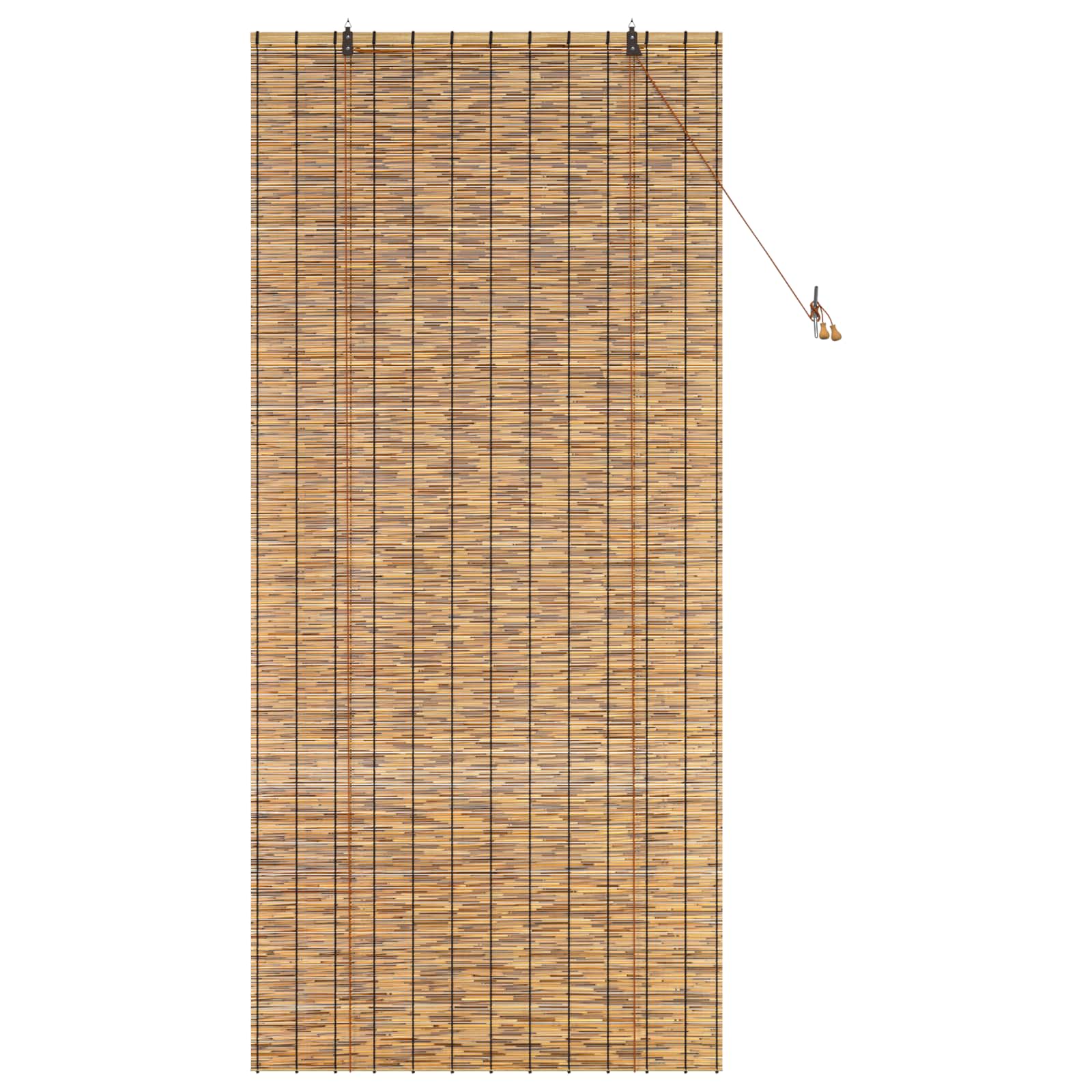 Rolgordijn Bruin 100 x 220 cm Riet