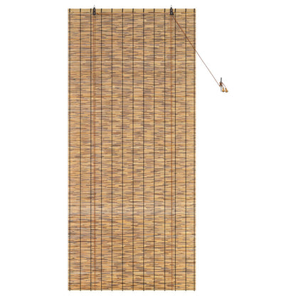 Rolgordijn Bruin 100 x 220 cm Riet