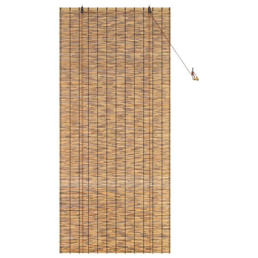 Rolgordijn Bruin 100 x 220 cm Riet
