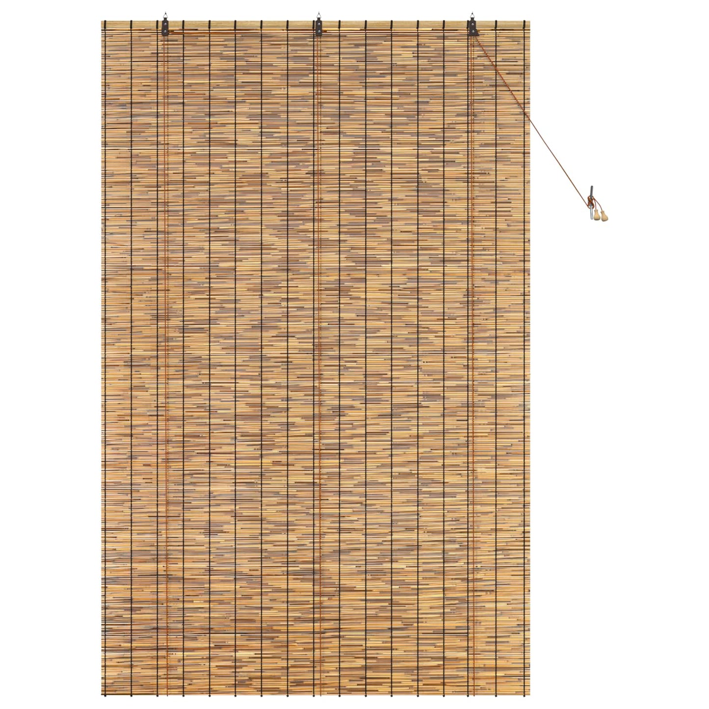 Rolgordijn Bruin 140 x 220 cm Riet
