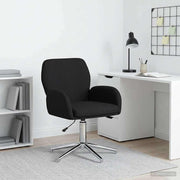 Bureaustoel 54x58x90 cm zwart stof draaibaar