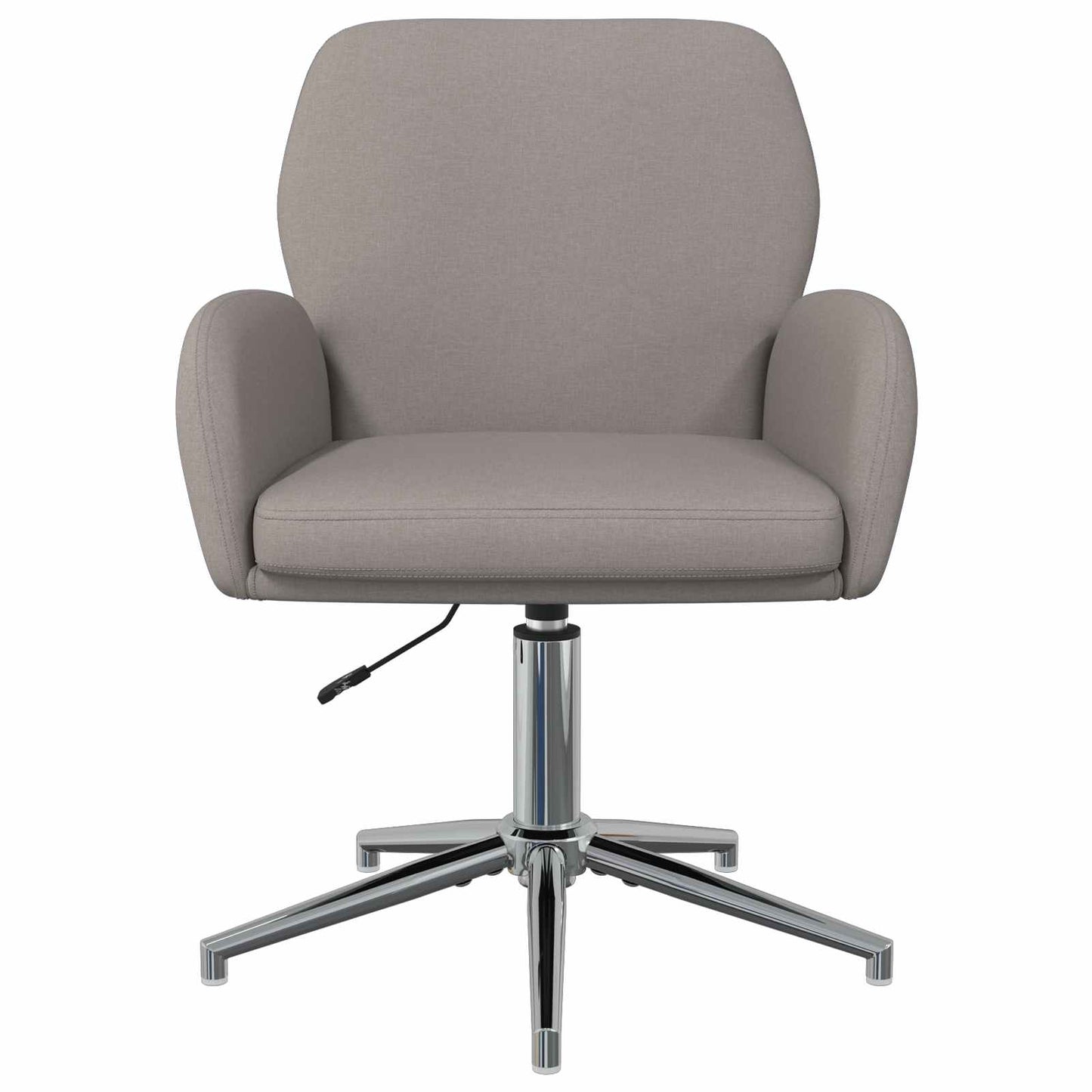 Draaischrijfstoel 54 x 58 x 90 cm Taupe Stof