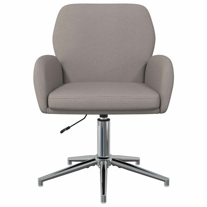 Draaischrijfstoel 54 x 58 x 90 cm Taupe Stof
