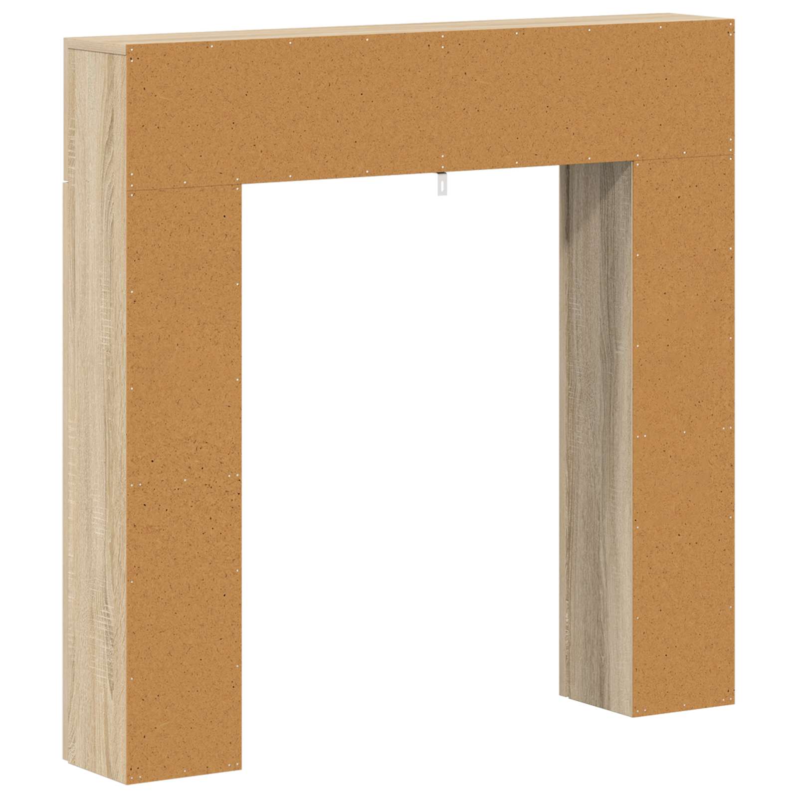 Haardomlijsting Sonoma Eiken 102 x 18 x 100,5 cm Bewerkt hout