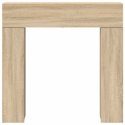 Haardomlijsting Sonoma Eiken 102 x 18 x 100,5 cm Bewerkt hout