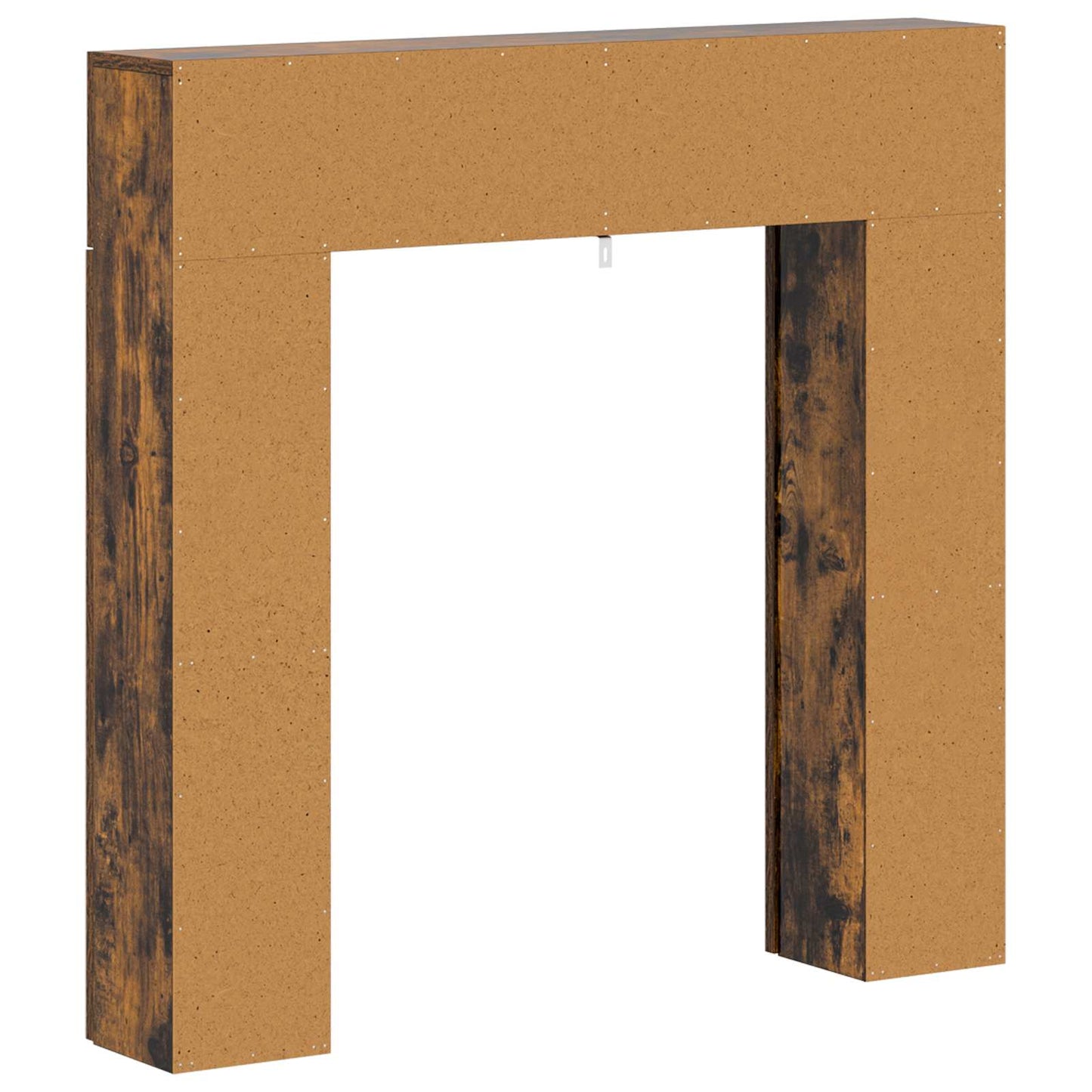 Haardomlijsting Gerookt eiken 102 x 18 x 100,5 cm Bewerkt hout
