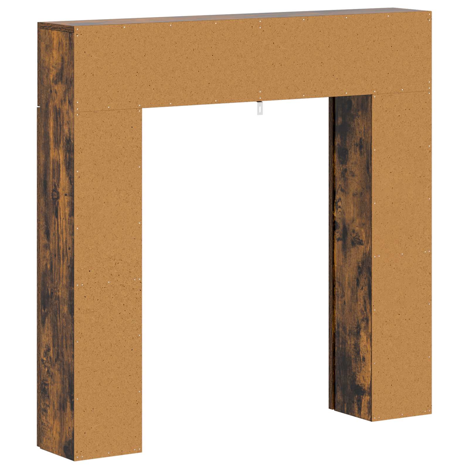 Haardomlijsting Gerookt eiken 102 x 18 x 100,5 cm Bewerkt hout