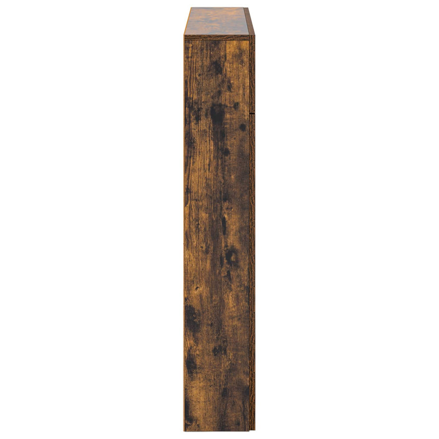 Haardomlijsting Gerookt eiken 102 x 18 x 100,5 cm Bewerkt hout