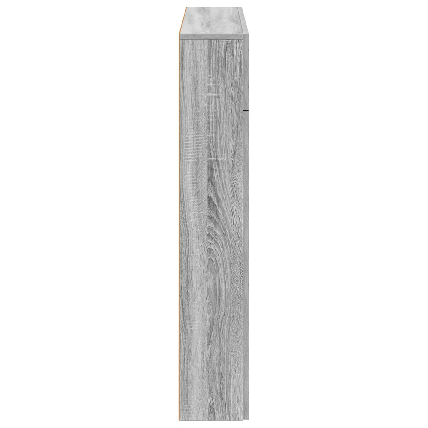Haardomlijsting Grijs Sonoma 102 x 18 x 100,5 cm Bewerkt hout