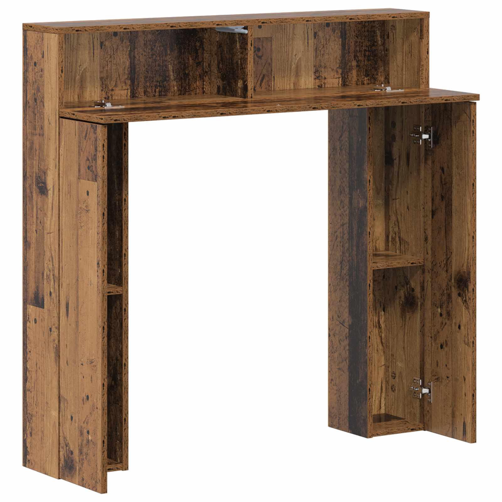 Haardomlijsting Oud hout 102 x 18 x 100,5 cm Bewerkt hout