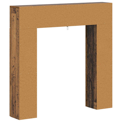 Haardomlijsting Oud hout 102 x 18 x 100,5 cm Bewerkt hout
