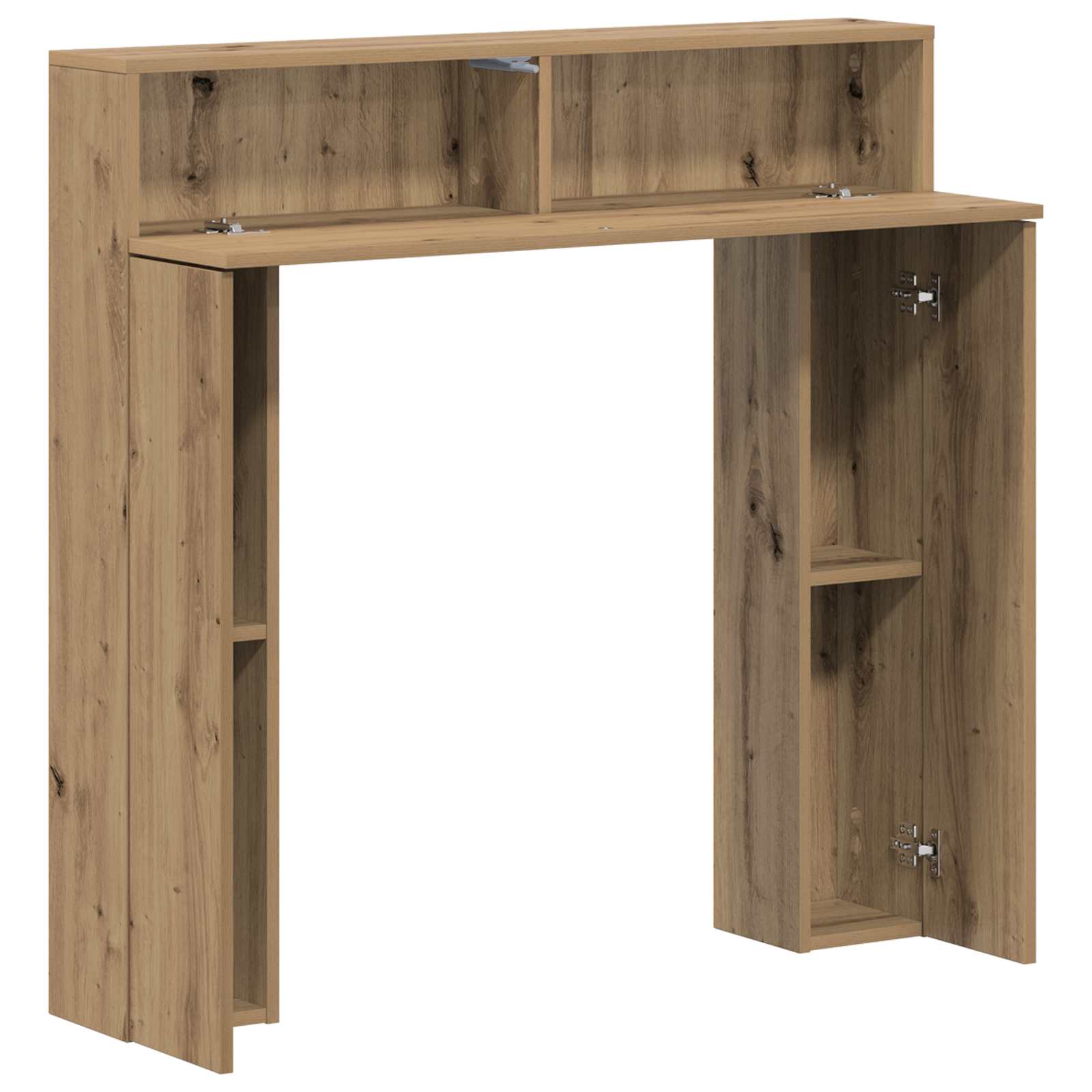 Haardomlijsting Artisanaal eiken 102 x 18 x 100,5 cm