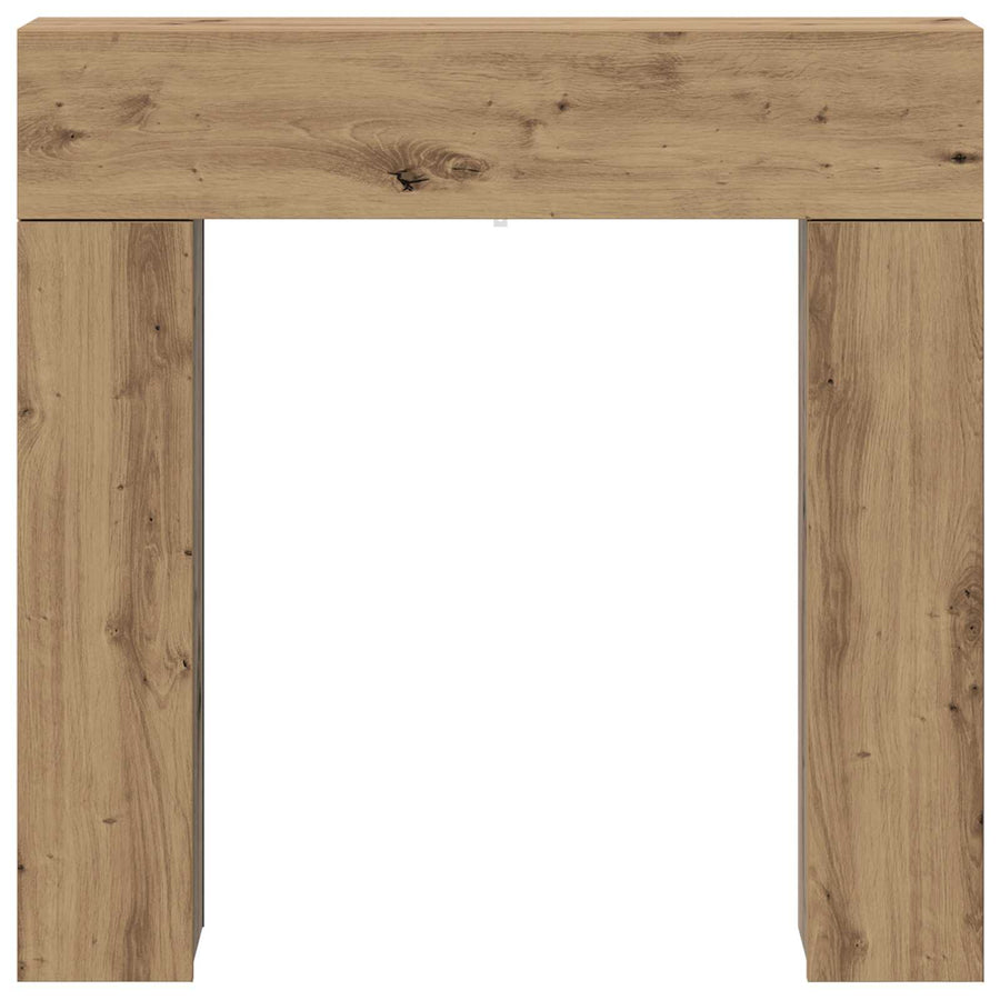 Haardomlijsting Artisanaal eiken 102 x 18 x 100,5 cm
