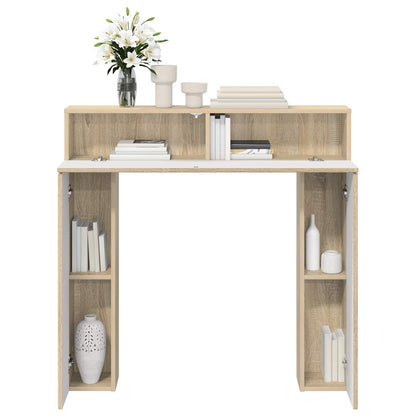 Haardomlijsting Sonoma Eiken 102 x 18 x 100,5 cm Bewerkt hout