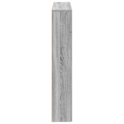 Haardomlijsting Grijs Sonoma 102 x 18 x 100,5 cm Bewerkt hout