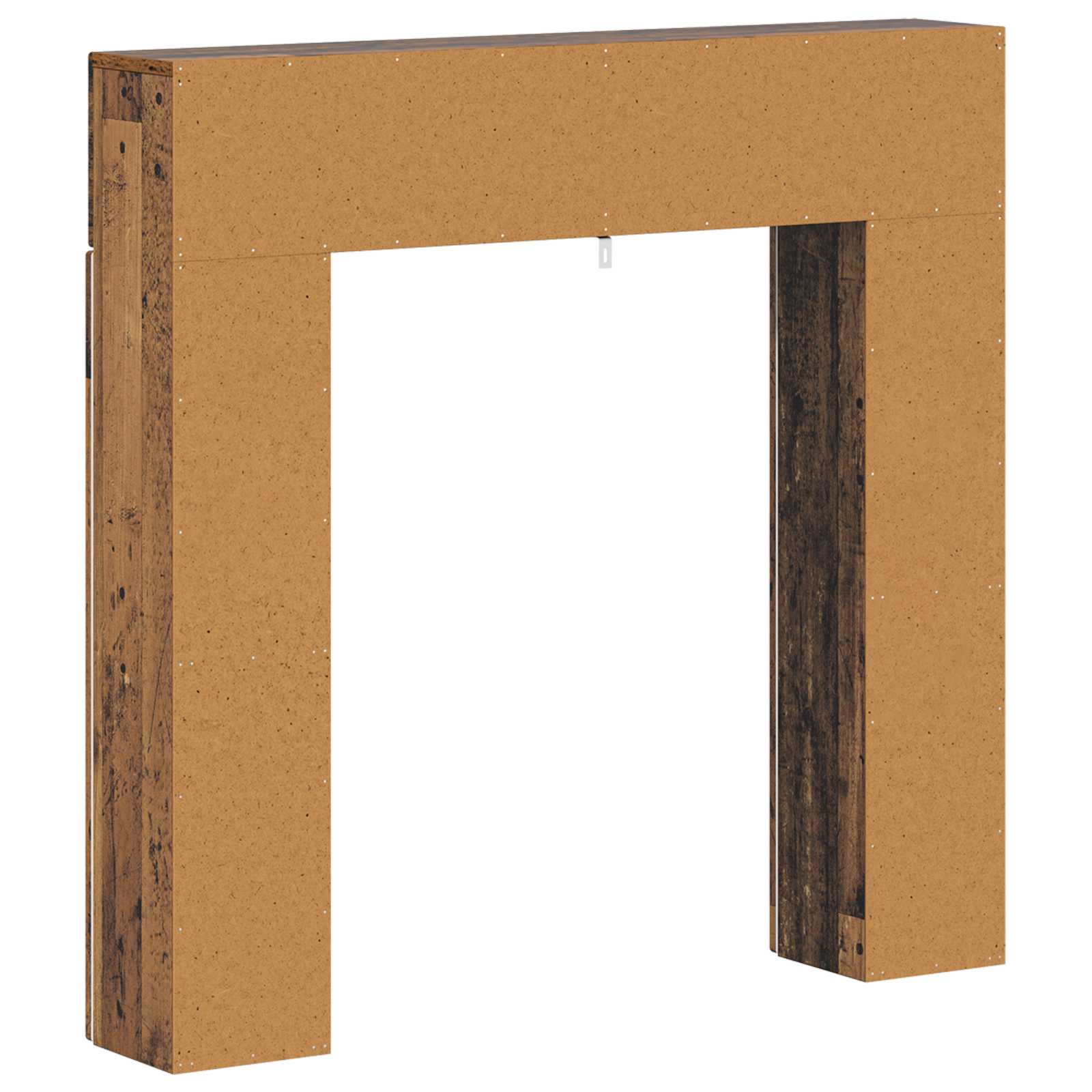 Haardomlijsting Oud hout 102 x 18 x 100,5 cm Bewerkt hout