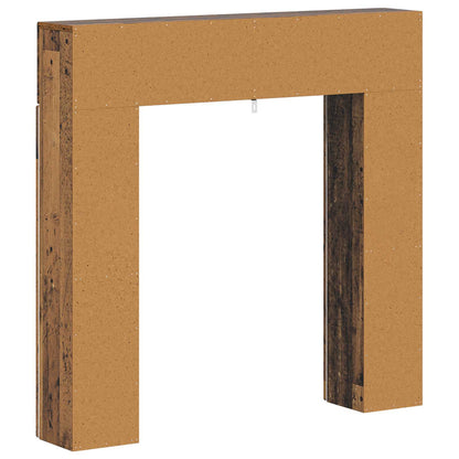 Haardomlijsting Oud hout 102 x 18 x 100,5 cm Bewerkt hout