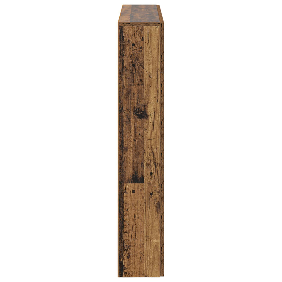 Haardomlijsting Oud hout 102 x 18 x 100,5 cm Bewerkt hout