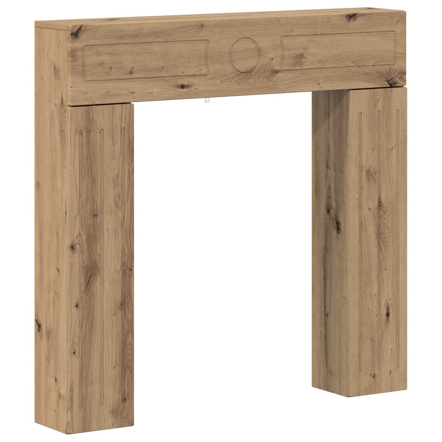Haardomlijsting Artisanaal eiken 102 x 18 x 100,5 cm