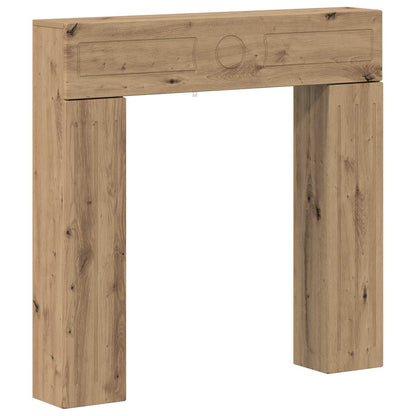 Haardomlijsting Artisanaal eiken 102 x 18 x 100,5 cm