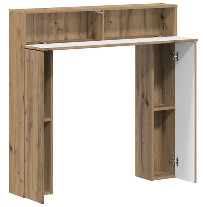Haardomlijsting Artisanaal eiken 102 x 18 x 100,5 cm