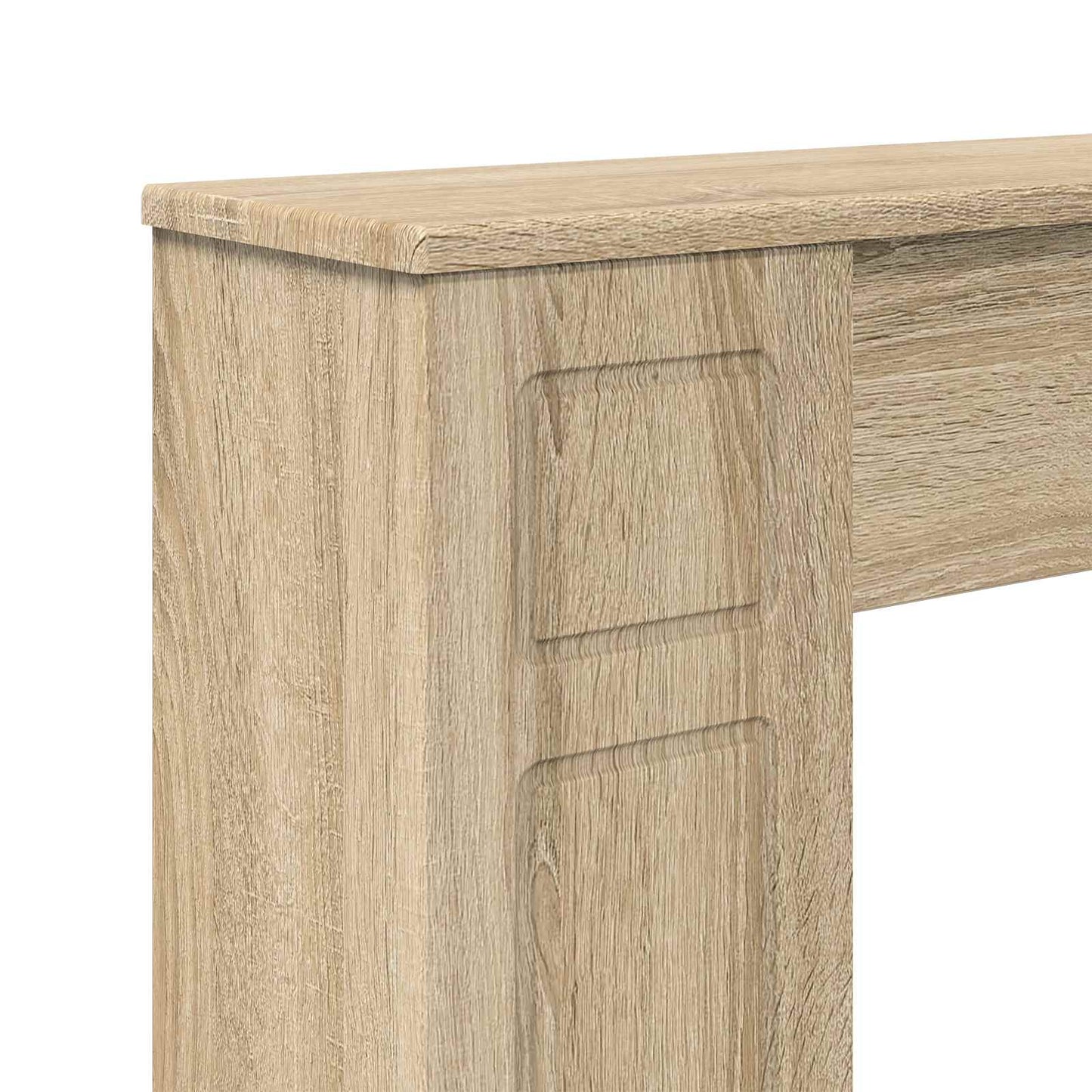 Haardomlijsting Sonoma Eiken 100 x 20 x 100 cm Bewerkt hout