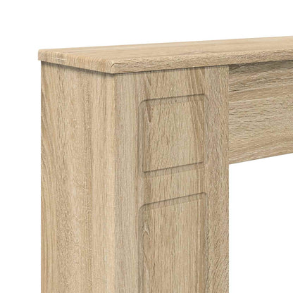 Haardomlijsting Sonoma Eiken 100 x 20 x 100 cm Bewerkt hout