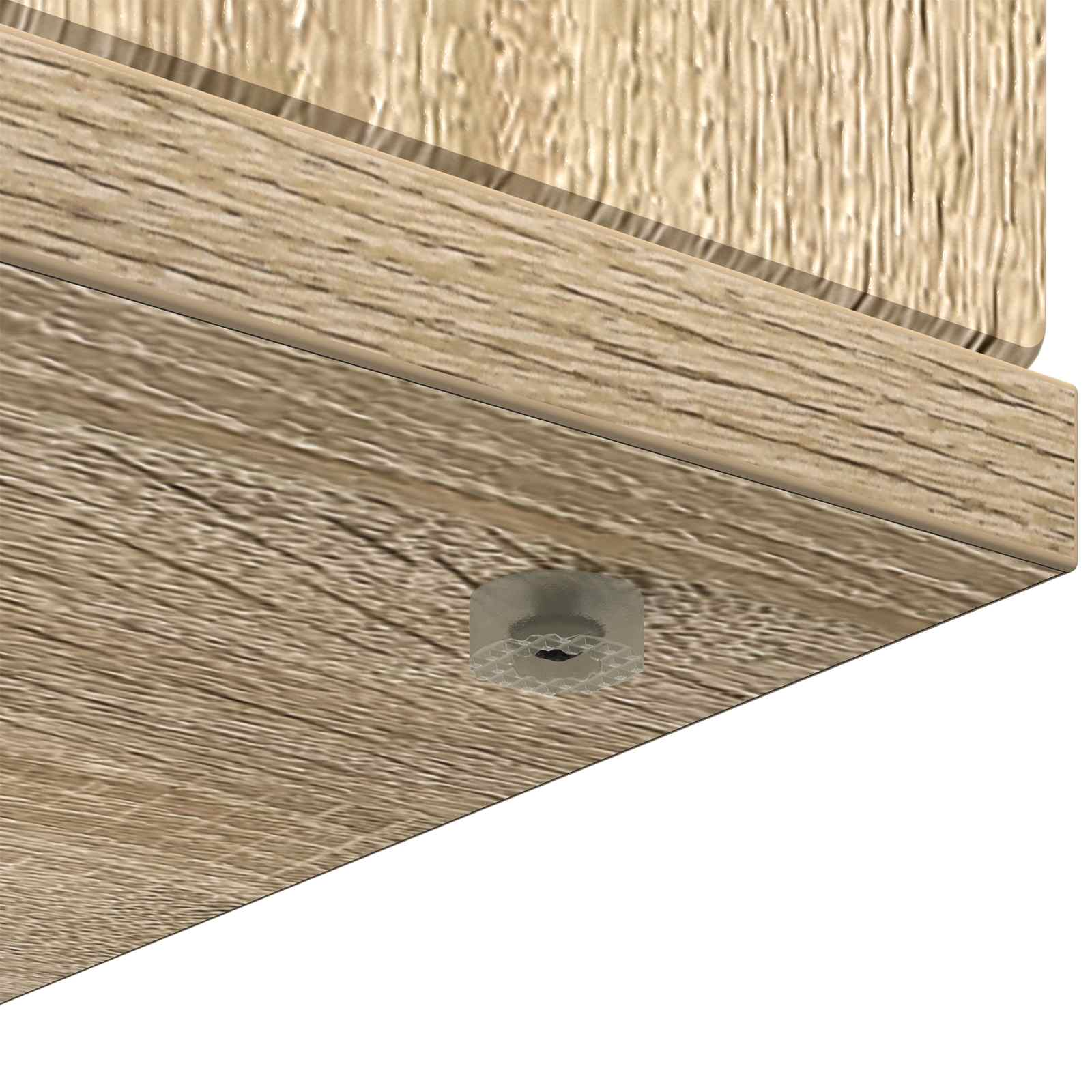 Haardomlijsting Sonoma Eiken 100 x 20 x 100 cm Bewerkt hout