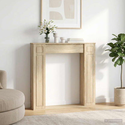 Haardomlijsting Sonoma Eiken 100 x 20 x 100 cm Bewerkt hout