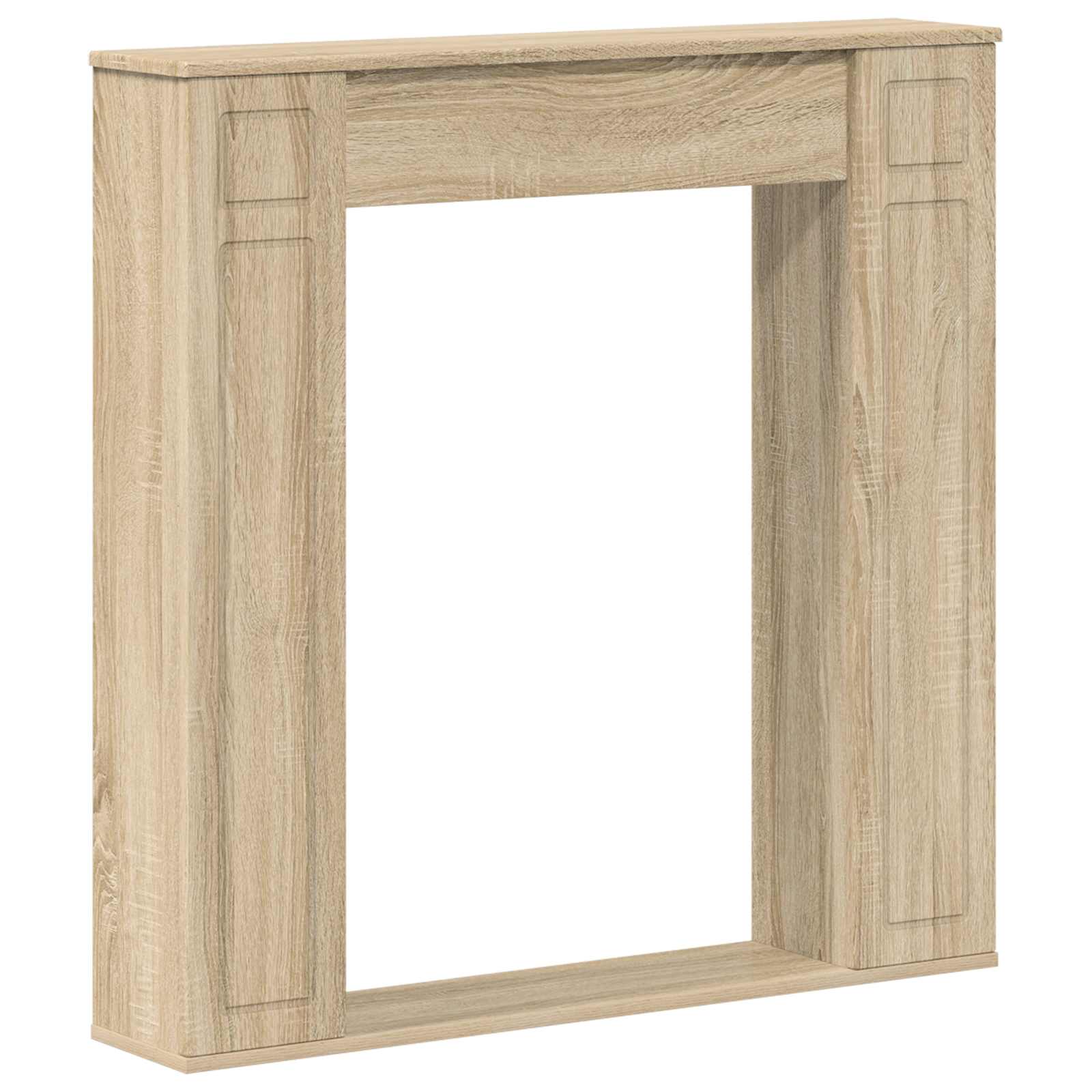Haardomlijsting Sonoma Eiken 100 x 20 x 100 cm Bewerkt hout