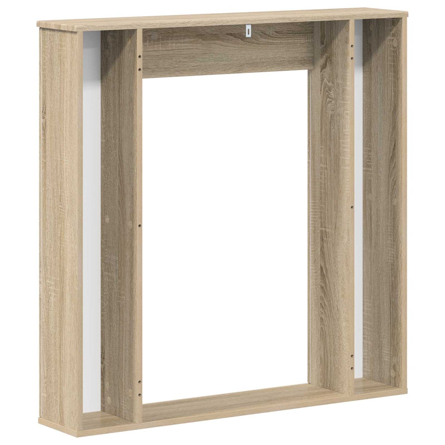 Haardomlijsting Sonoma Eiken 100 x 20 x 100 cm Bewerkt hout