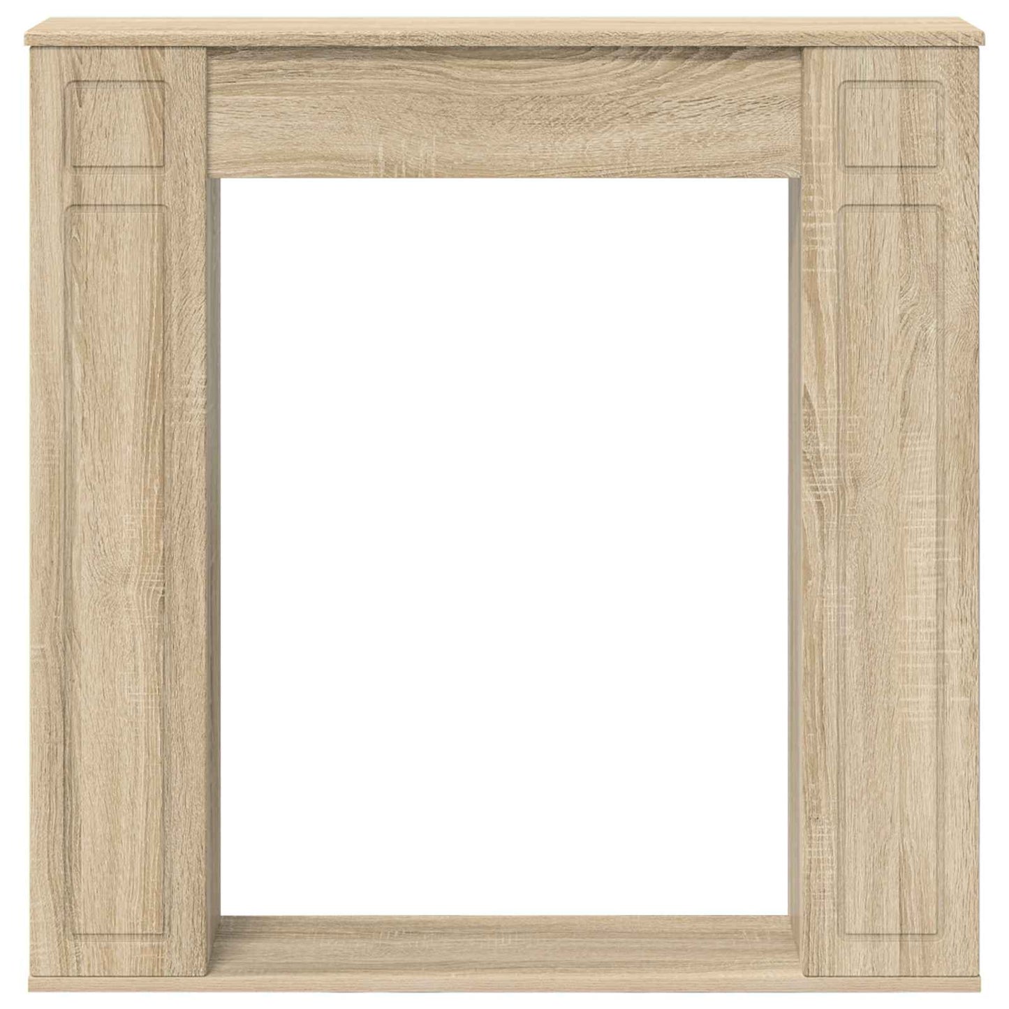 Haardomlijsting Sonoma Eiken 100 x 20 x 100 cm Bewerkt hout