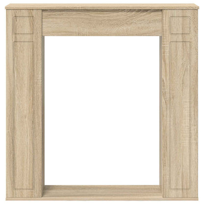Haardomlijsting Sonoma Eiken 100 x 20 x 100 cm Bewerkt hout