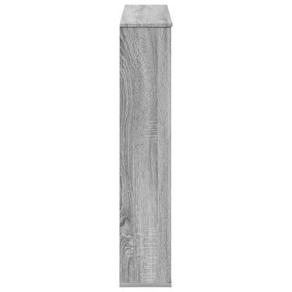 Haardomlijsting Grijs Sonoma 100 x 20 x 100 cm Bewerkt hout