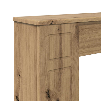 Haardomlijsting Artisanaal eiken 100 x 20 x 100 cm Bewerkt hout