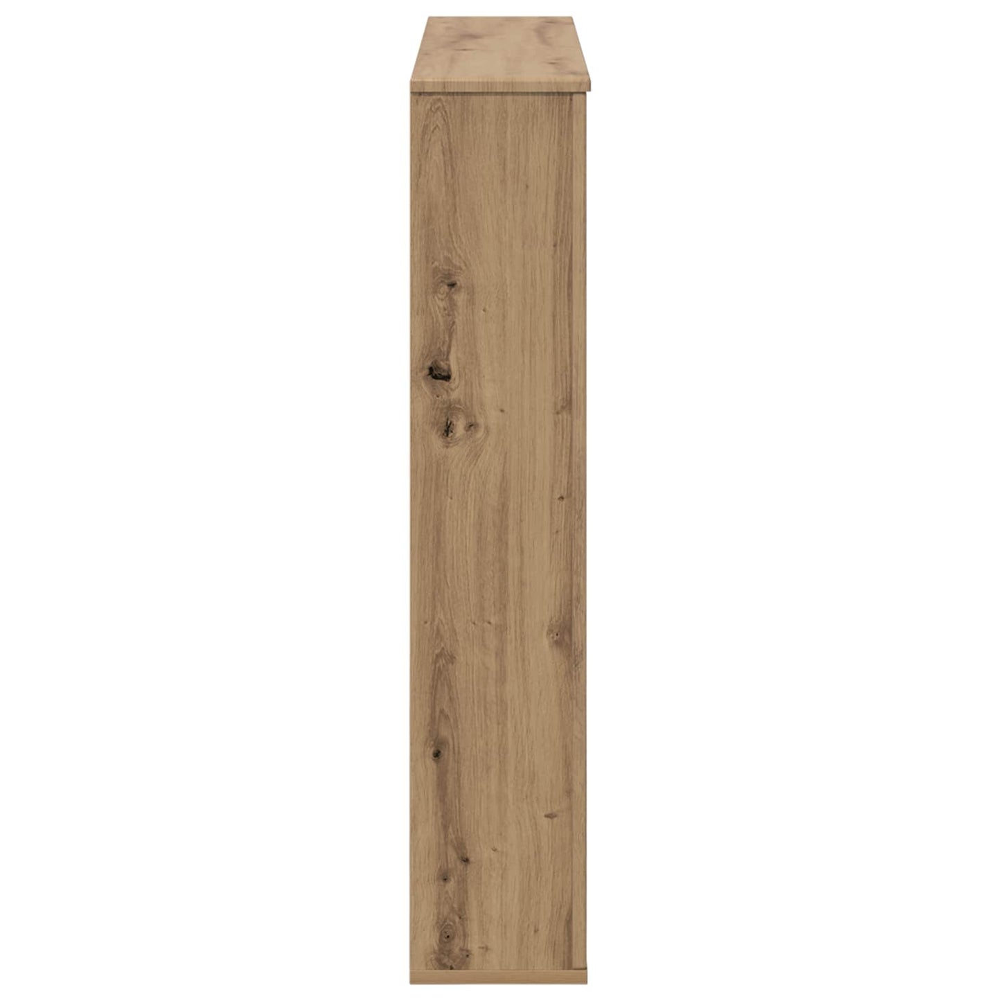 Haardomlijsting Artisanaal eiken 100 x 20 x 100 cm Bewerkt hout