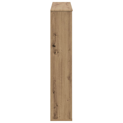 Haardomlijsting Artisanaal eiken 100 x 20 x 100 cm Bewerkt hout